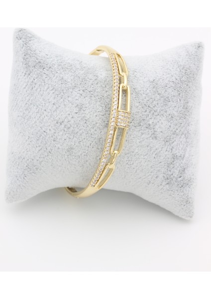 Stil Incisi/xupıng Jewelry Amora Zirkon Taşlı Kelepçe fırsatları