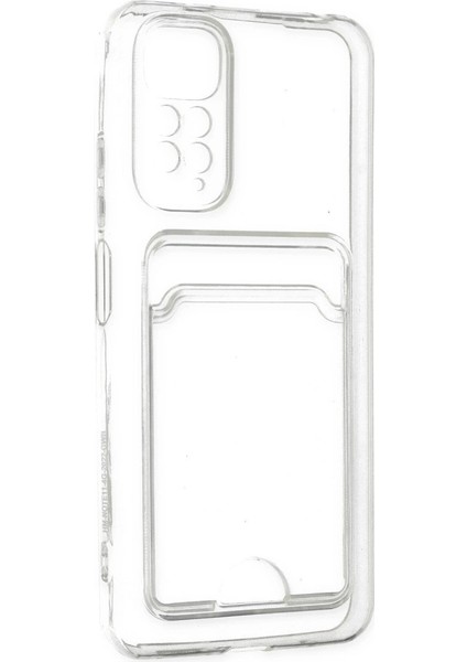 Xiaomi Redmi Note 11 Kılıf Kart Şeffaf Silikon - Şeffaf fırsatları
