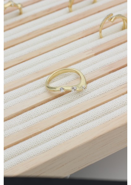 Stil Incisi/xupıng Jewelry Asimetrik Damla Zirkon Taşlı Yüzük modelleri