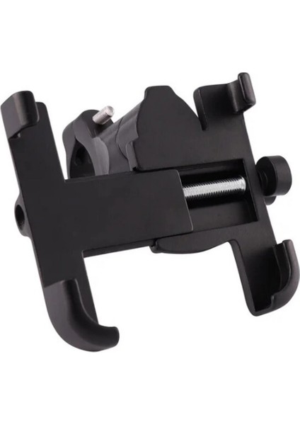 Alüminyum Gövdeli Metal Ayna Bağlantılı Motosiklet Telefon Tutucu 7 Inç Xl