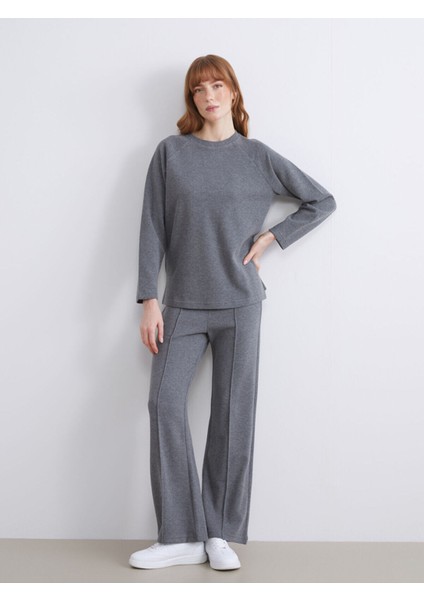 Yeni Sezon Beli Lastikli Kadın Eşofman Altı modelleri