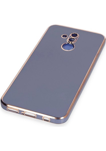 Huawei Mate 20 Lite Kılıf Volet Silikon - Mavi fırsatları