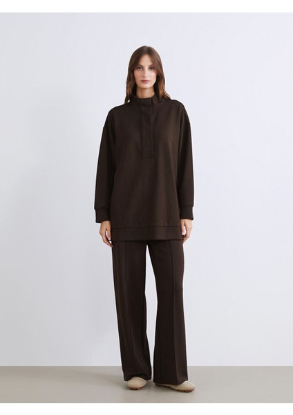 Peak Yeni Sezon Önü Dikişli Kadın Eşofman Altı