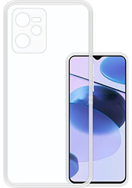 Realme C35 Kılıf Lüx Şeffaf Silikon