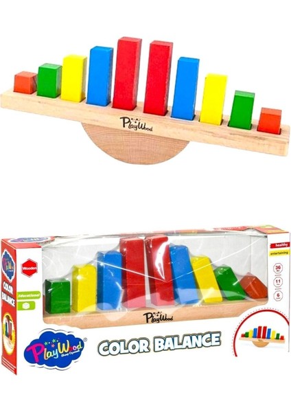 Renkli Ahşap Balans Oyunu fiyatları