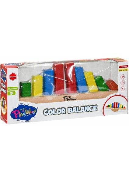 Renkli Ahşap Balans Oyunu modelleri