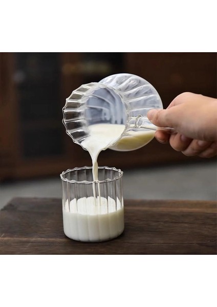 Isıya Dayanıklı Cam Cezve Şeritli indirimleri