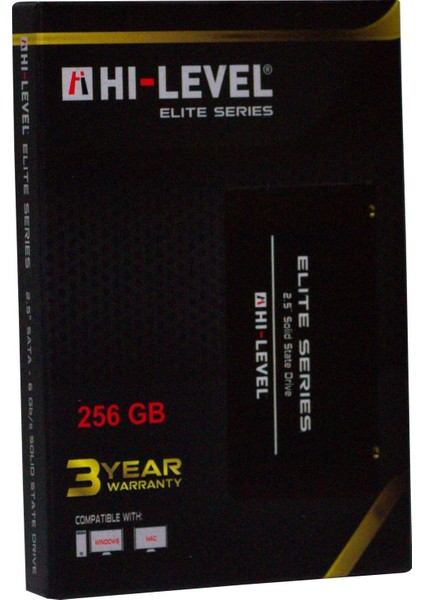 Hı-Level Elıte Serıes 256GB 560/540MB/S 2.5" SSD HLV-SSD30ELT/256G fiyatları