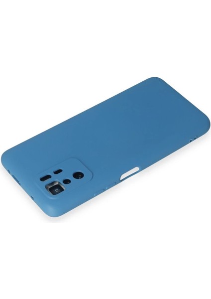 Xiaomi Poco X3 Gt Kılıf Nano Içi Kadife Silikon - Mavi modelleri