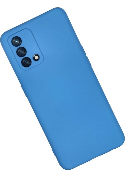 Oppo A74 4g Kılıf Nano Içi Kadife Silikon - Mavi fiyatları