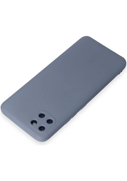 Realme C11 Kılıf Nano Içi Kadife Silikon - Gri modelleri