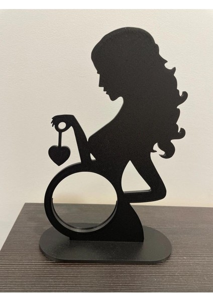 Ultrason Fotoğraf Çerçevesi – Özel Tasarım, Hamile Siluetli Anı ve Dekoratif Çerçeve