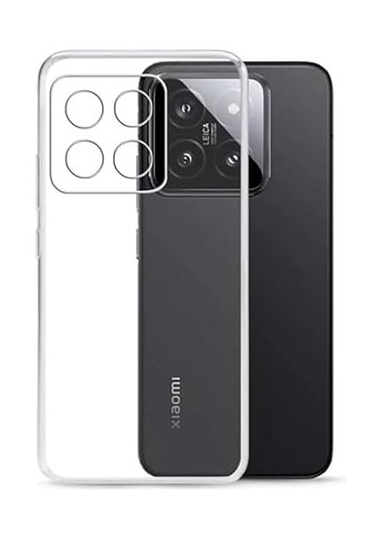 Xiaomi Mi 15 Kılıf Kamera Korumalı Şeffaf Ultra Kılıf Kapak