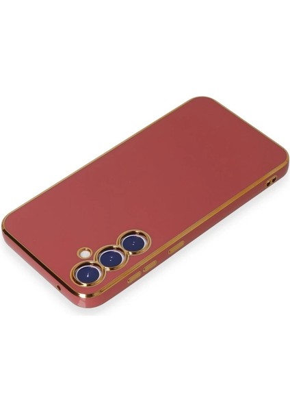 Samsung Galaxy S23 Fe Kılıf Volet Silikon - Kırmızı modelleri