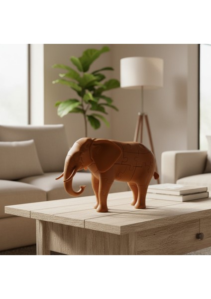 3D Puzzle Fil Figürü – 45 Parça, Dekoratif ve Eğlenceli, Çocuklar ve Koleksiyon Için Ideal Oyuncak fiyatları