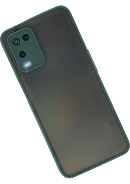 Oppo A54 4g Kılıf Montreal Silikon Kapak - Yeşil fiyatları