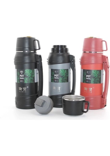 Paslanmaz Çelik Çift Katmanlı Termos 1.6 Lt ALK2313