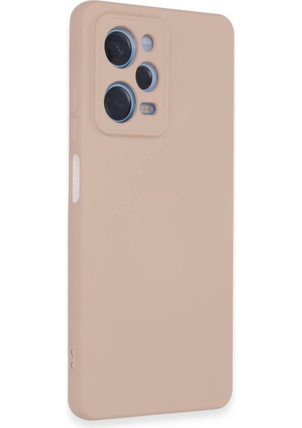 Xiaomi Redmi Note 12 Pro 5g Kılıf Nano Içi Kadife Silikon - Pudra modelleri