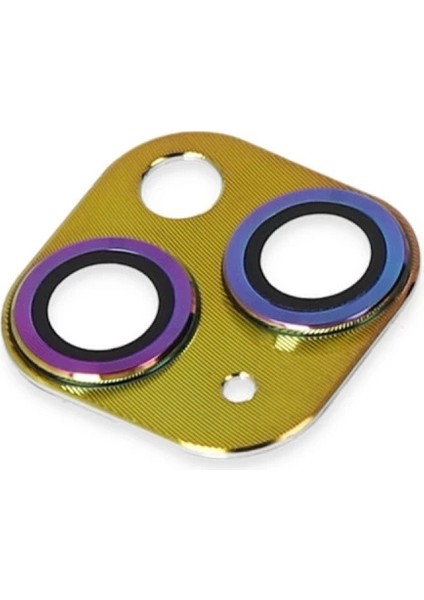 Iphone 13 Pers Alüminyum Kamera Lens - Rainbow fırsatları