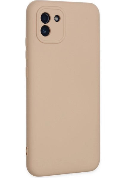 Samsung Galaxy A03 Kılıf Nano Içi Kadife Silikon - Pudra fiyatları