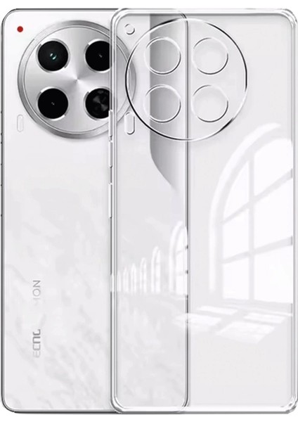 Tecno Camon 30 Kılıf Lüx Şeffaf Silikon