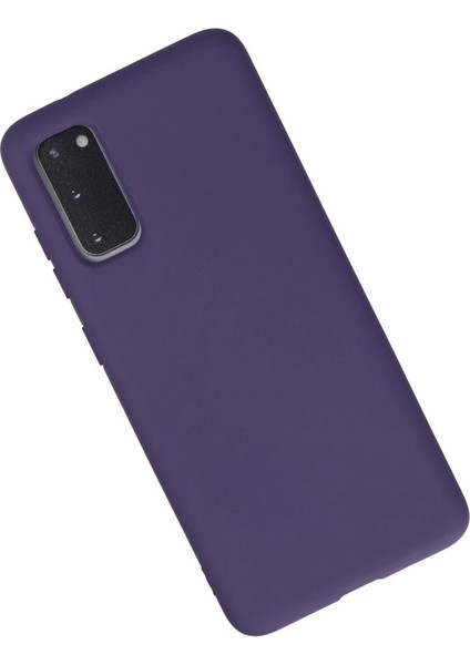 Samsung Galaxy S20 Kılıf Nano Içi Kadife Silikon - Mor fiyatları