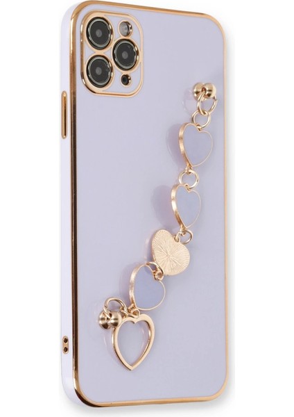 Iphone 11 Pro Max Kılıf Esila Silikon - Lila