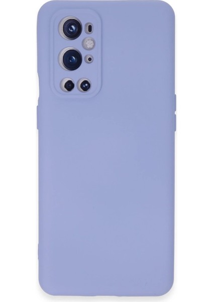 One Plus 9 Pro Kılıf Nano Içi Kadife Silikon - Lila
