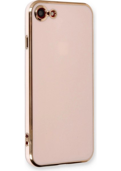 Iphone 7 Kılıf Volet Silikon - Pembe