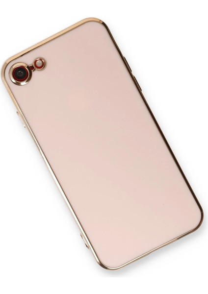 Iphone 7 Kılıf Volet Silikon - Pembe modelleri