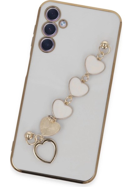 Samsung Galaxy A24 4g Kılıf Esila Silikon - Beyaz modelleri