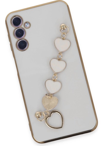 Samsung Galaxy A24 4g Kılıf Esila Silikon - Beyaz fırsatları