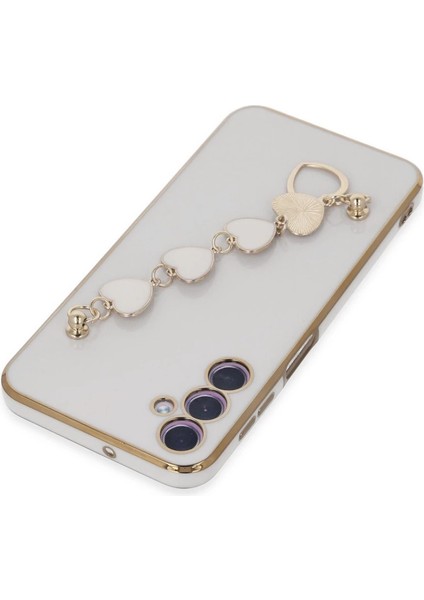 Samsung Galaxy A24 4g Kılıf Esila Silikon - Beyaz indirimleri