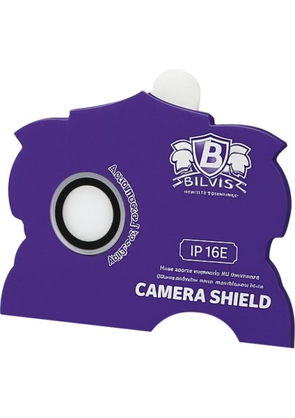 Iphone 16E Bilvis Titan Kamera Lens - Beyaz