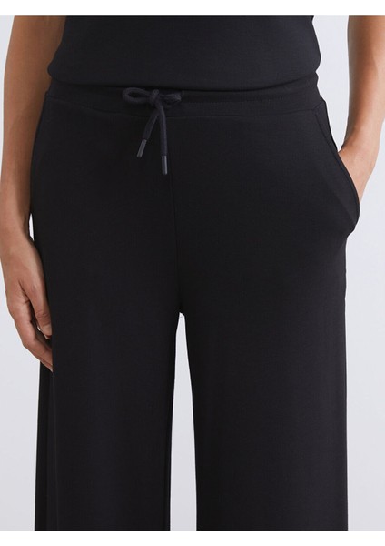 Artı Yeni Sezon Beli Lastikli Geniş Paça Kadın Eşofman Altı modelleri