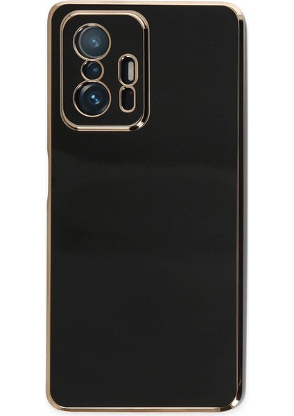 Xiaomi Mi 11T Pro Kılıf Volet Silikon - Siyah