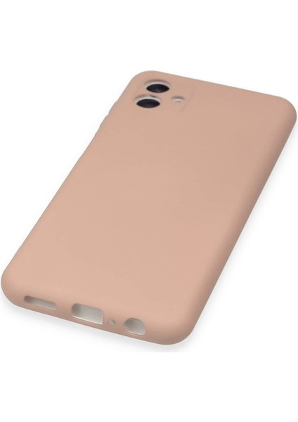 Samsung Galaxy A04 Kılıf Nano Içi Kadife Silikon - Pudra indirimleri