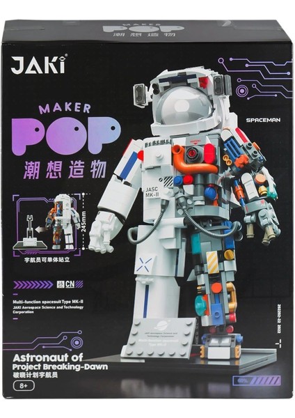 Buğz JK9106 Jaki Astronot Blok Seti -Vagon Life indirimleri