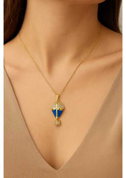 Uçan Balon Çelik Kolye