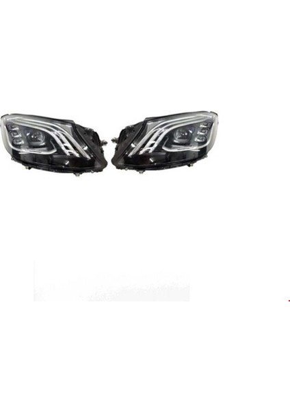 Mercedes W221 2006-2010 Için W222 Maybach Far Seti