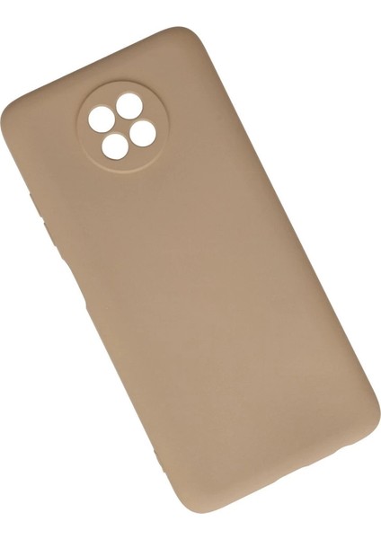 Xiaomi Redmi Note 9 5g Kılıf Nano Içi Kadife Silikon - Bej fiyatları