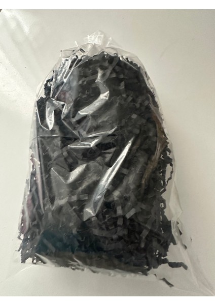 Kırpık Kağıt siyah hediye kutu içi süsleme modelleri