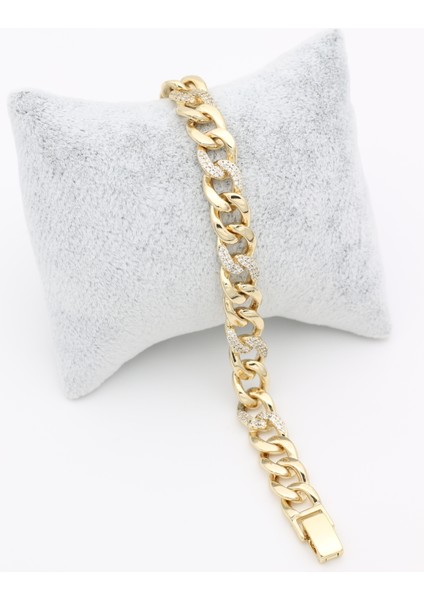 Stil Incisi/xupıng Jewelry Ema Gurmet Zirkon Taşlı Bileklik