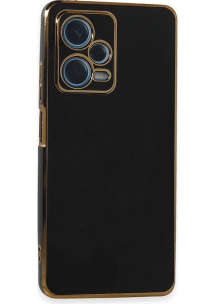 Xiaomi Redmi Note 12 Pro Plus Kılıf Volet Silikon - Siyah