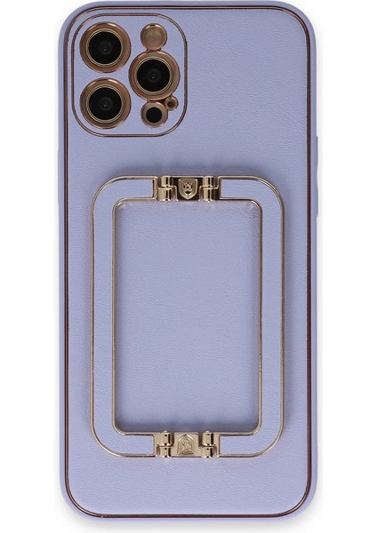 Iphone 12 Pro Kılıf Coco Elit Kapak - Lila
