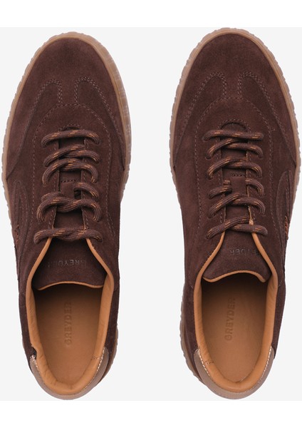 Kadın Kahverengi Hakiki Deri Sneaker Ayakkabı 5K2SA33676 indirimleri