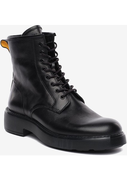 Erkek Siyah Hakiki Deri Military Bot 5K1YB18750 fiyatları