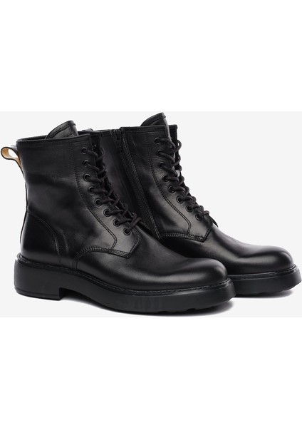 Erkek Siyah Hakiki Deri Military Bot 5K1YB18750 modelleri