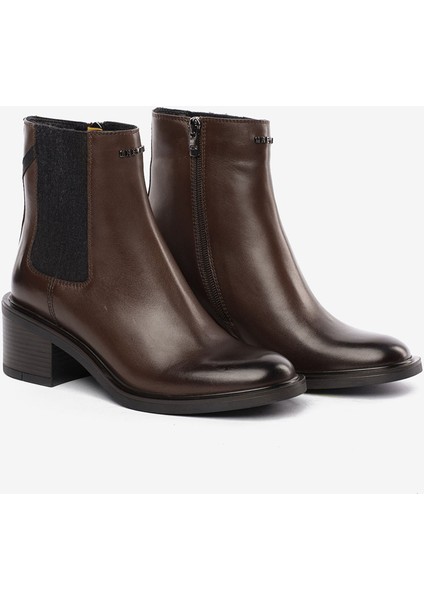 Kadın Kahverengi Hakiki Deri Topuklu Bot 5K2DB35332 modelleri