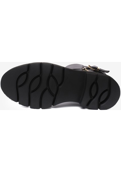 Kadın Siyah Hakiki Deri Bot 5K2DB35163 indirimleri